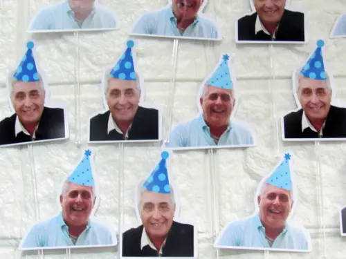 Topper com Foto: Carinha de Festa
