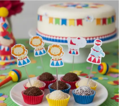 Topper para Docinho Circo