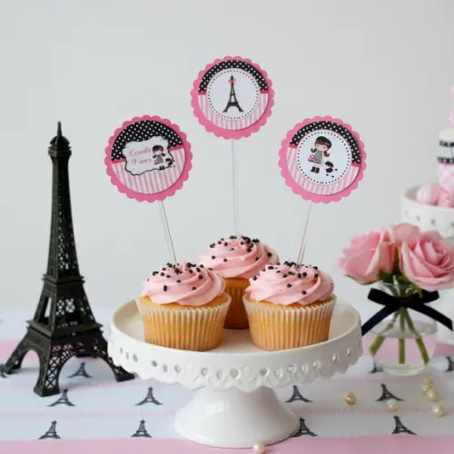 Topper para Docinho Paris