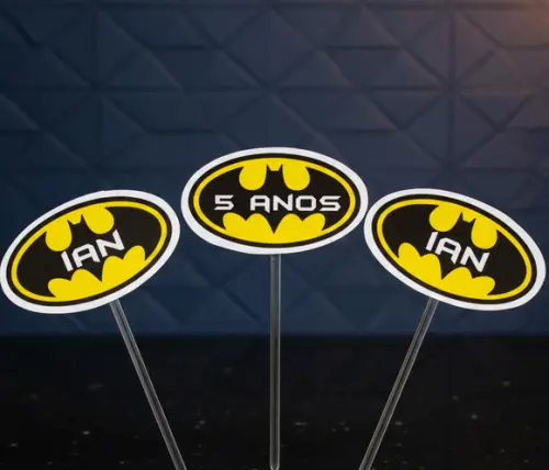 Topper para Docinhos Batman
