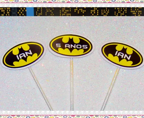 Topper para Docinhos Batman