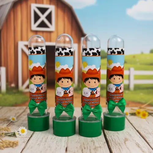 Tubete Personalizado Fazendinha