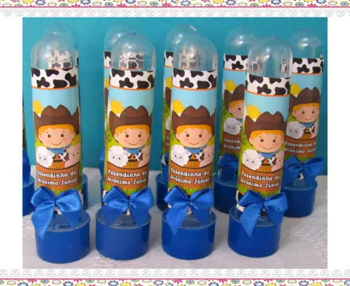 Tubete Personalizado Fazendinha