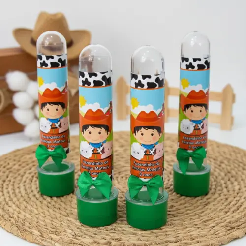 Tubete Personalizado Fazendinha