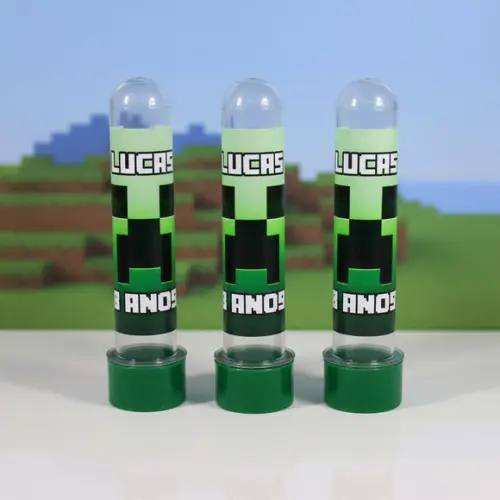 Tubete Personalizado Minecraft