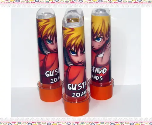 Tubete Personalizado Naruto