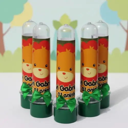 Tubete Personalizado Safari Leãozinho