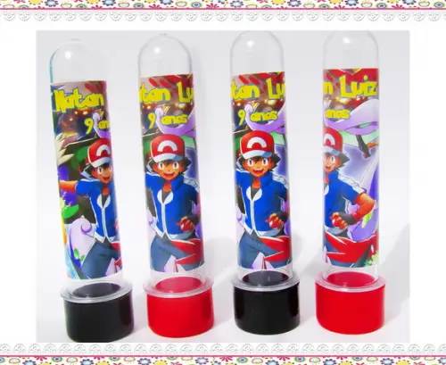 Tubete Personalizado Pokémon