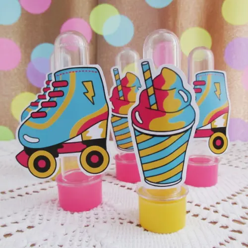 Tubetes Anos 90 Neon