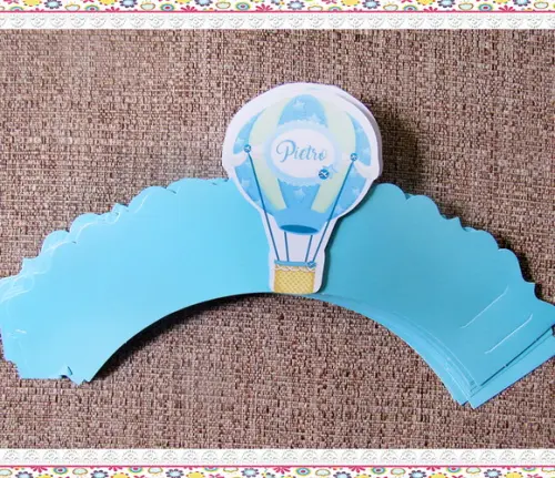 Wrappers Personalizados para Cupcake: Balãozinho