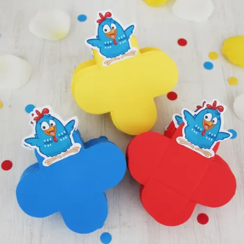 Forminha para Docinhos Galinha Pintadinha