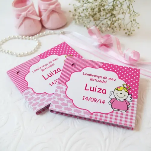 Tags para Batizado Anjinhos