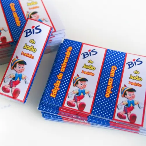 Rótulo Personalizado para Bis Pinóquio