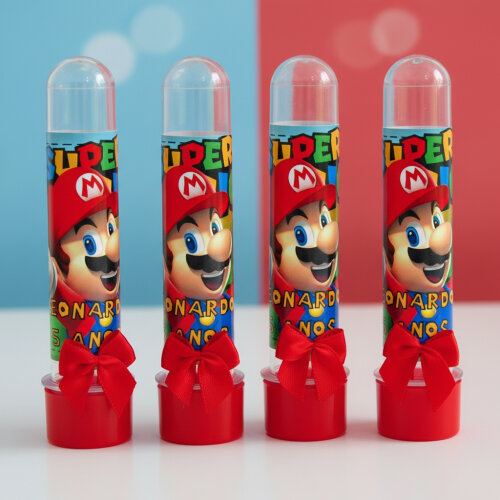 Tubete Personalizado Super Mario