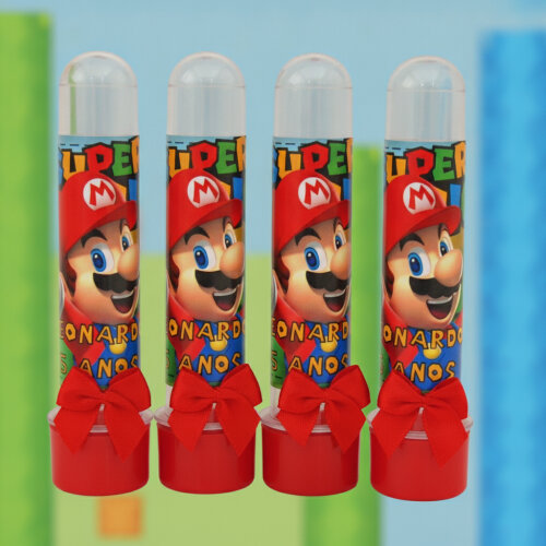 Tubete Personalizado Super Mario