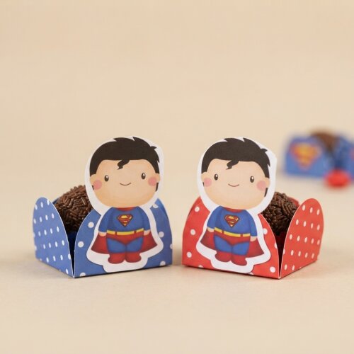 Forminha para Docinhos Super Homem