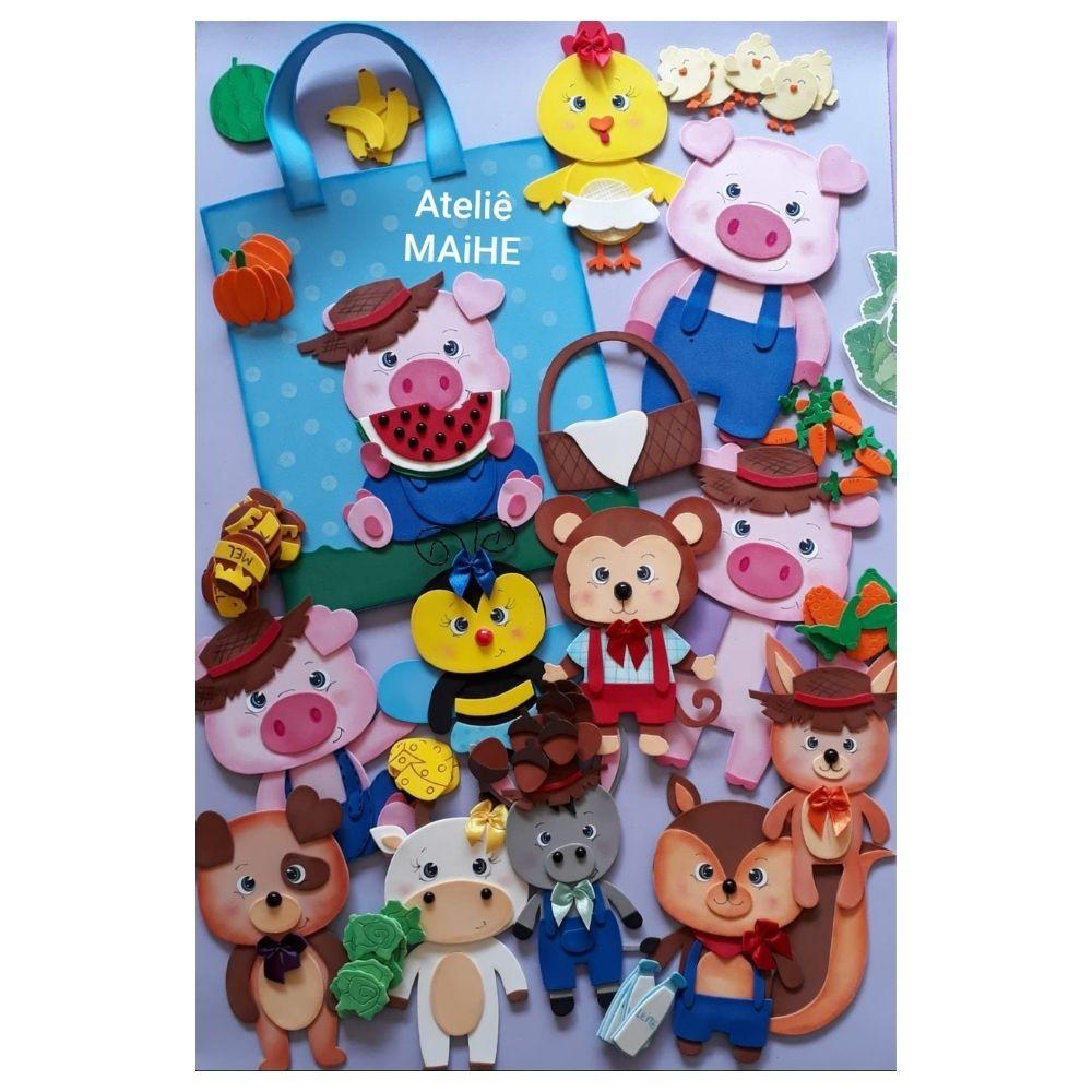 CAMILÃO O COMILÃO - Apostila de Moldes EVA