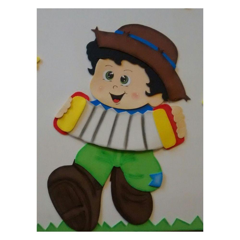 CASAL JUNINO - Apostila de Moldes EVA