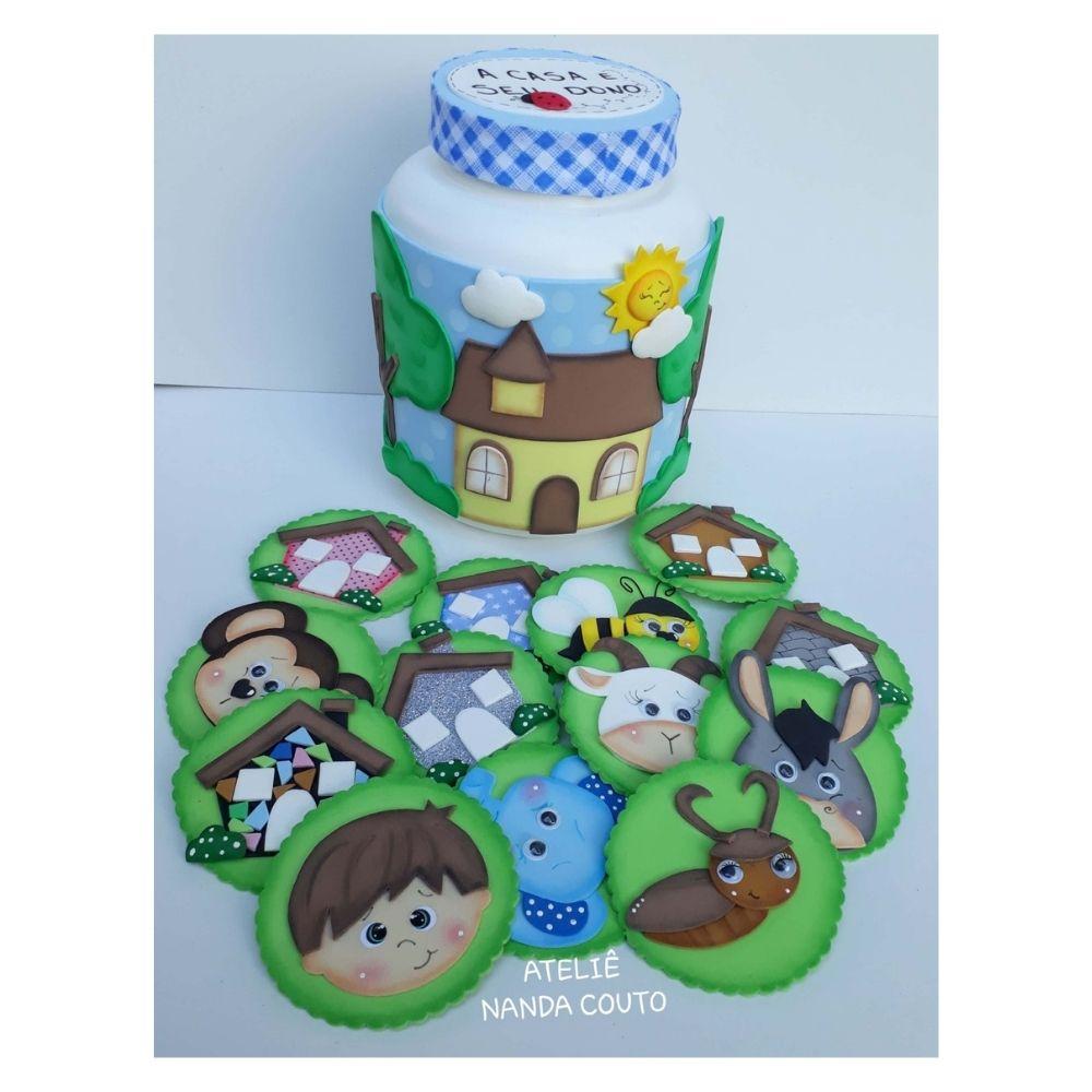 APOSTILA DE MOLDES PARA EVA A CASA E SEU DONO