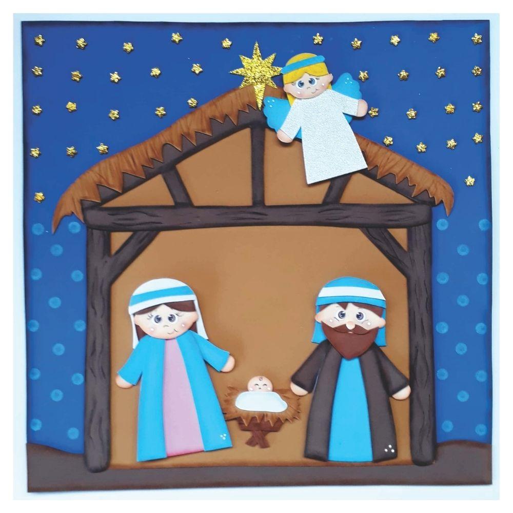 PRESÉPIO - Apostila de Moldes EVA