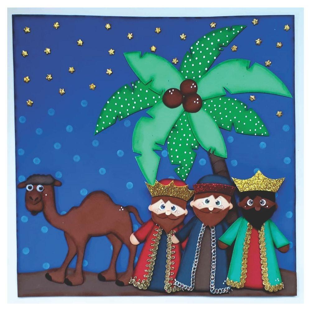 PRESÉPIO - Apostila de Moldes EVA