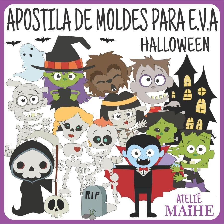 HALLOWEEN - Apostila de Moldes EVA