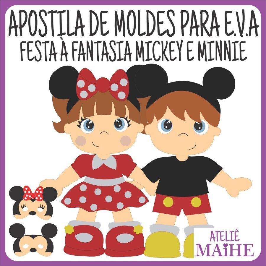 FESTA À FANTASIA 2 - Apostila de Moldes EVA