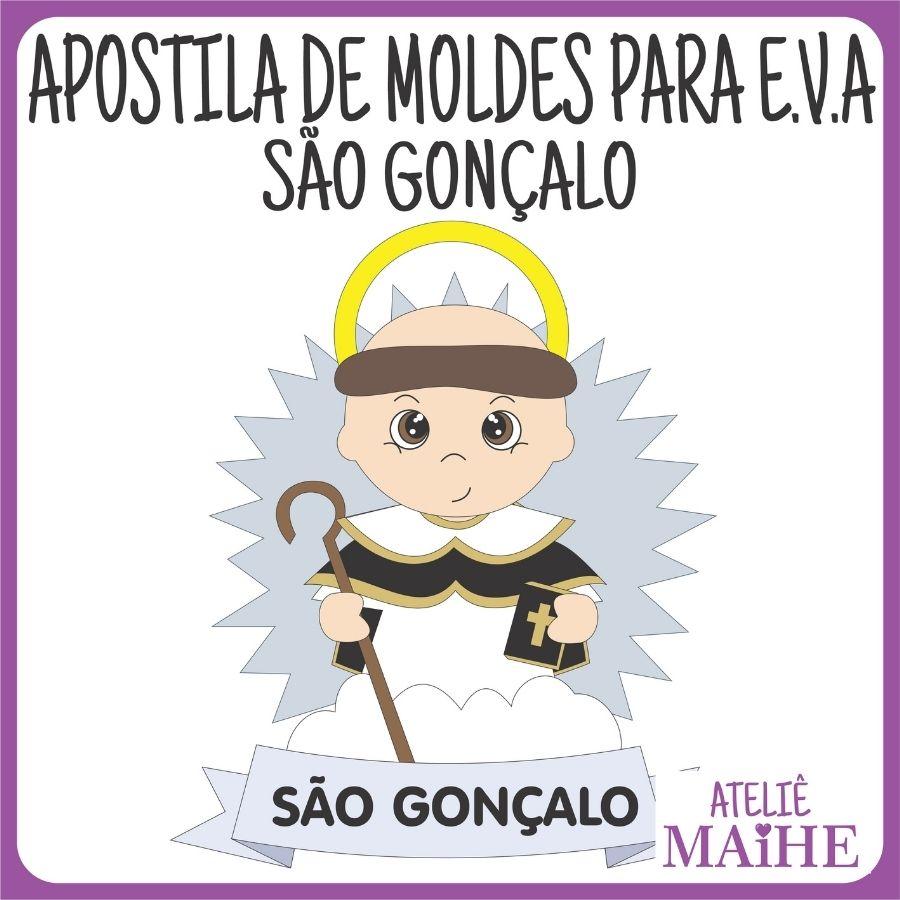 APOSTILA DE MOLDES PARA EVA SÃO GONÇALO