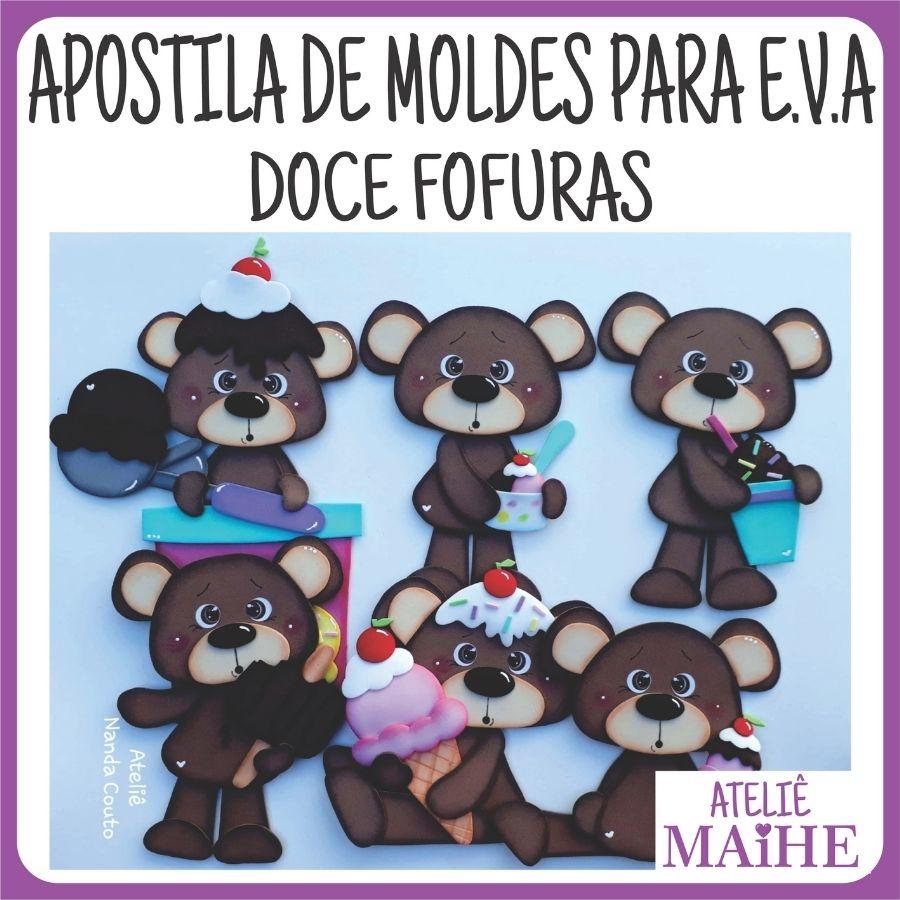 APOSTILA DE MOLDES PARA EVA DOCE FOFURAS