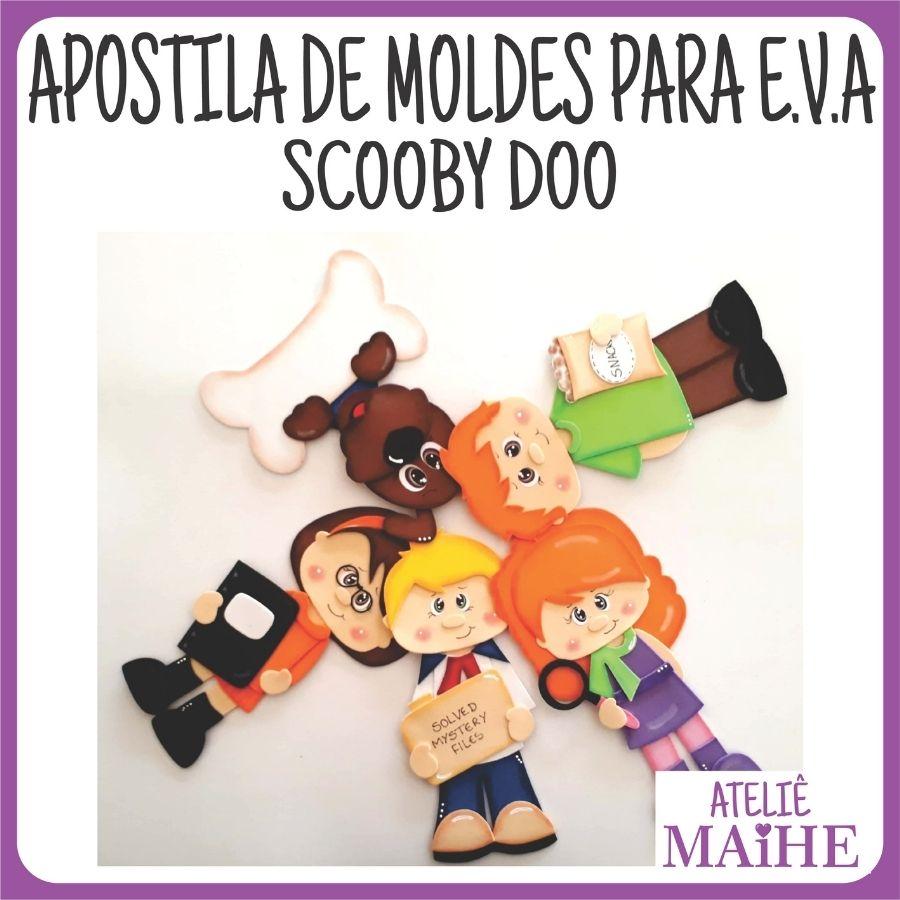 APOSTILA DE MOLDES PARA EVA SCOOBY DOO