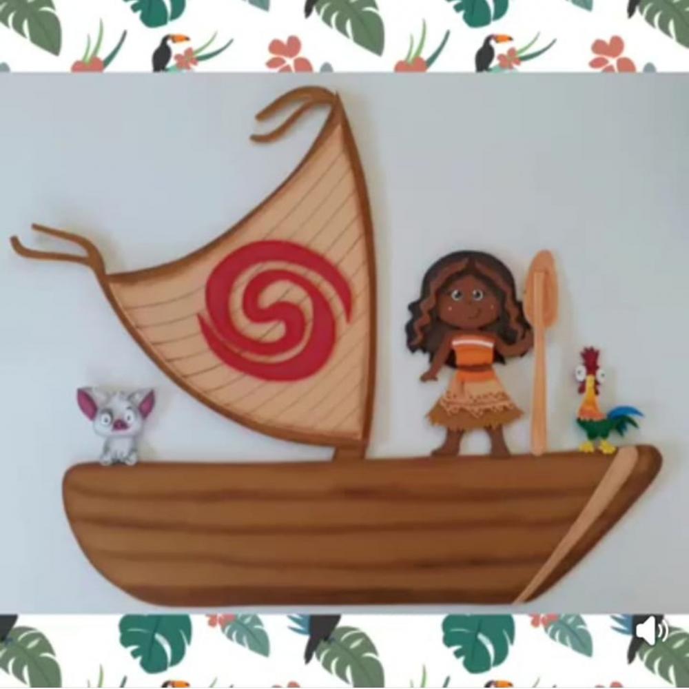 MOANA - Apostila de Moldes EVA