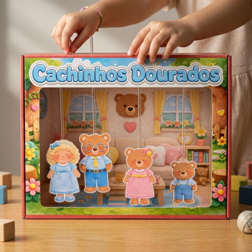 Cachinhos Dourados e os Três Ursos – Recurso Pedagógico Compl