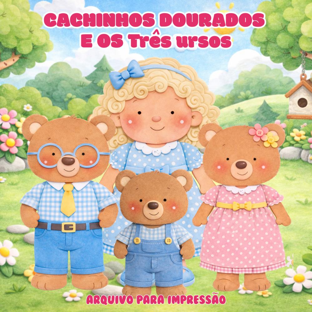Cachinhos Dourados e os Três Ursos – Recurso Pedagógico Compl