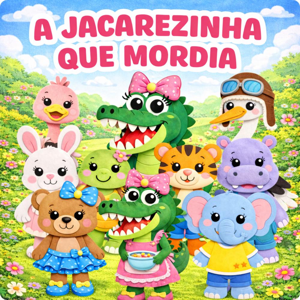 A JACAREZINHA QUE MORDIA - Arquivo para Impressão
