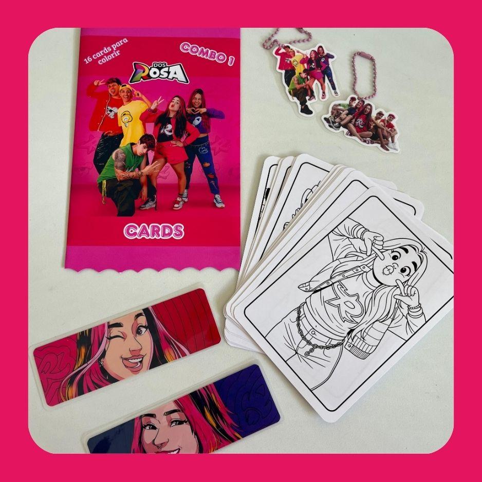 DOS ROSA - LIVRO DE COLORIR