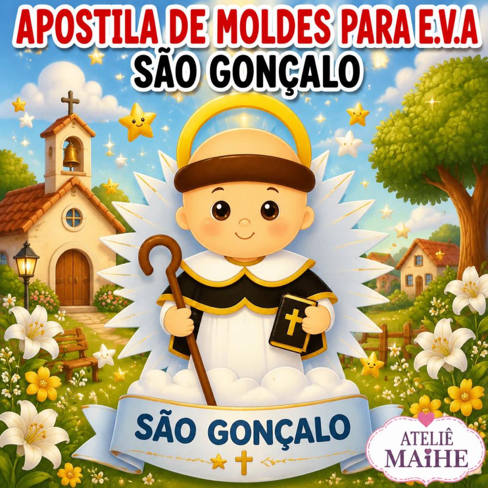 SÃO GONÇALO - APOSTILA DE MOLDES PARA EVA