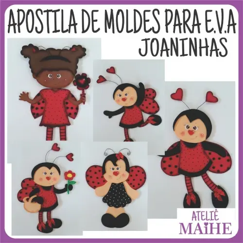 APOSTILA DE MOLDES PARA EVA JOANINHAS