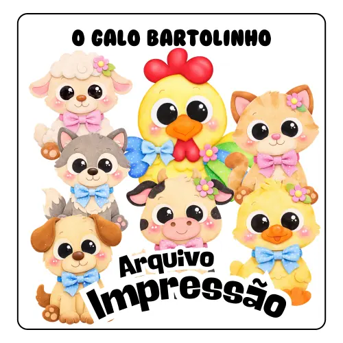 O GALINHO BARTOLINHO - Arquivo para Impressão