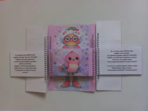 A VELHA QUE ENGOLIU UMA MOSCA - Livro Interativo