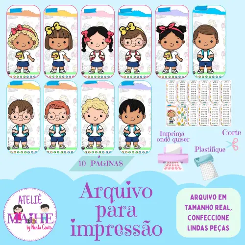 TABUADA MODELO 4 arquivo para impressão