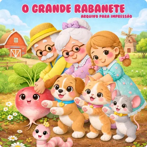 O GRANDE RABANETE - Arquivo para Impressão
