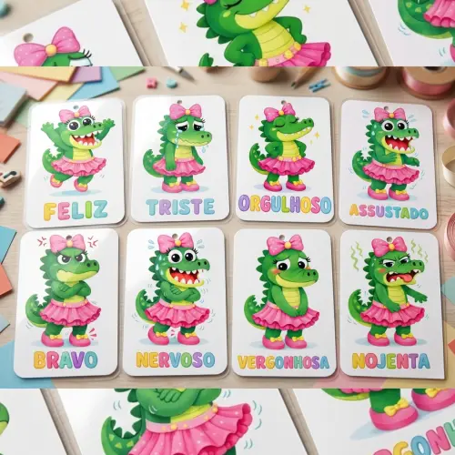 A JACAREZINHA QUE MORDIA - Arquivo para Impressão