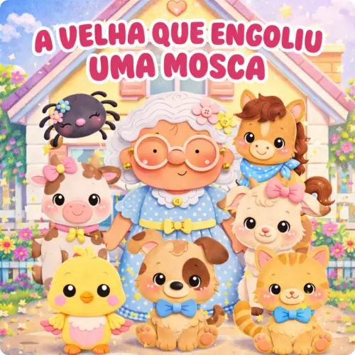A Velha que Engoliu uma Mosca Arquivo para Impressão