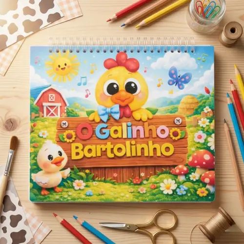 O GALINHO BARTOLINHO - Arquivo para Impressão