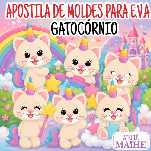 GATOCÓRNIO - Apostila de Moldes EVA