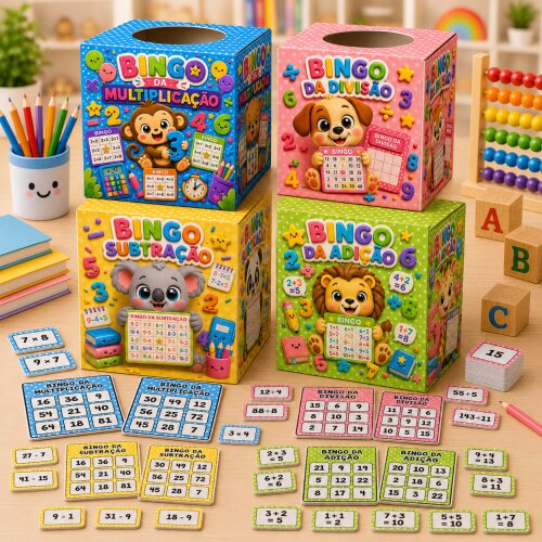 BINGO DAS 4 OPERAÇÕES - ARQUIVO DIGITAL