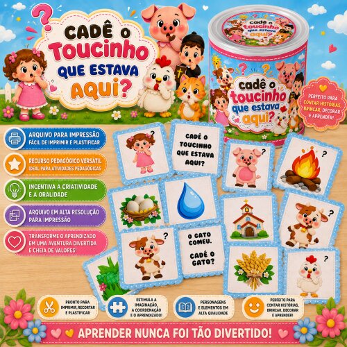 LATA CADÊ O TOUCINHO QUE ESTAVA AQUI - ARQUIVO DIGITAL PARA IMPRESSÃO