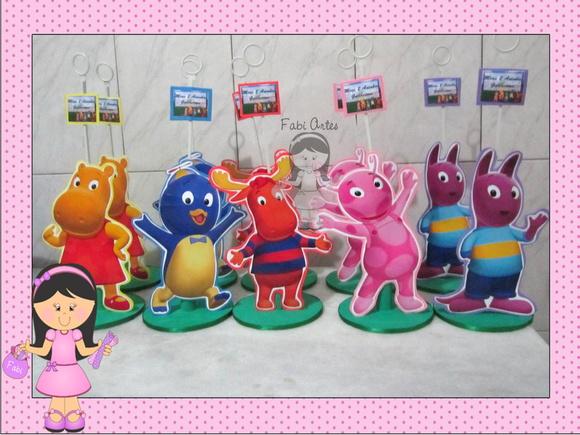 Backyardigans Centro de Mesa/display