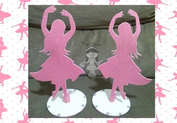 Bailarinas Totens de Eva com Glitter