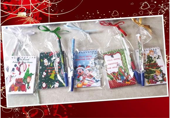 Bloquinhos de Natal Kit 150 Unidades